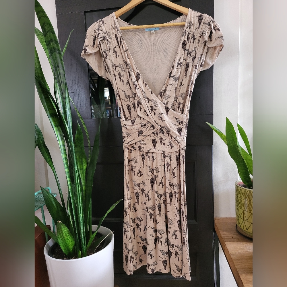 Anthropologie Liefnotes Up and Away Hot Air Balloon Dress